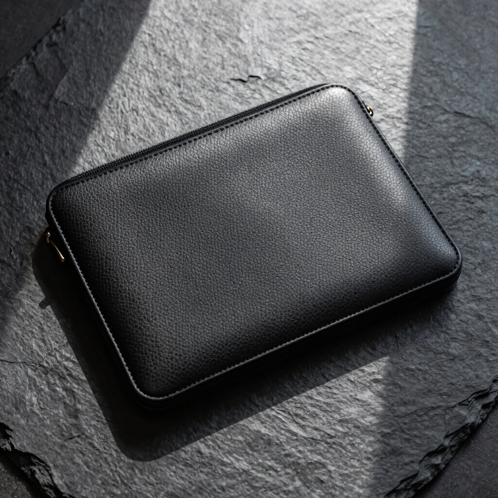 Pebble Leather Folio Sleeve