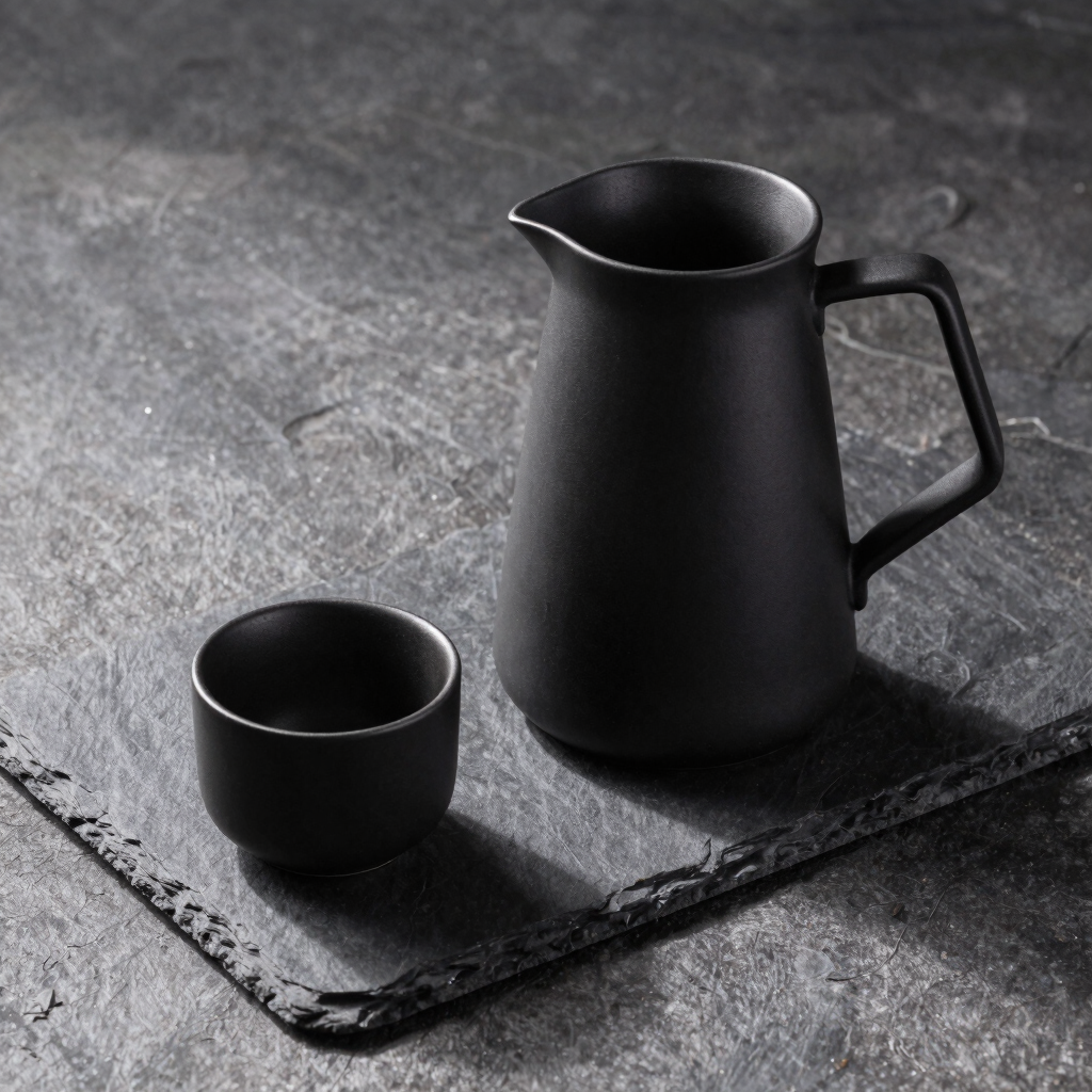 Matte Ceramic Carafe Set