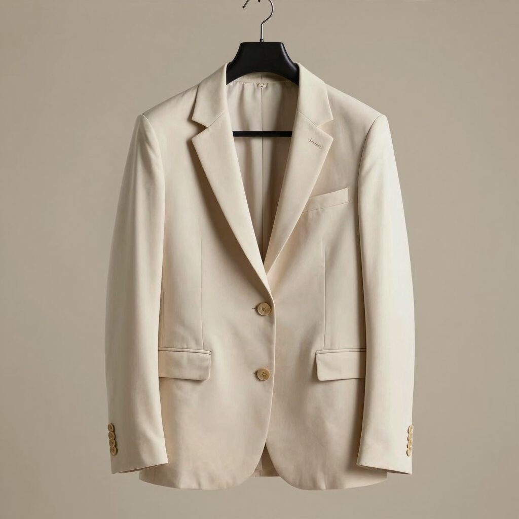 Parchment Tailored Blazer