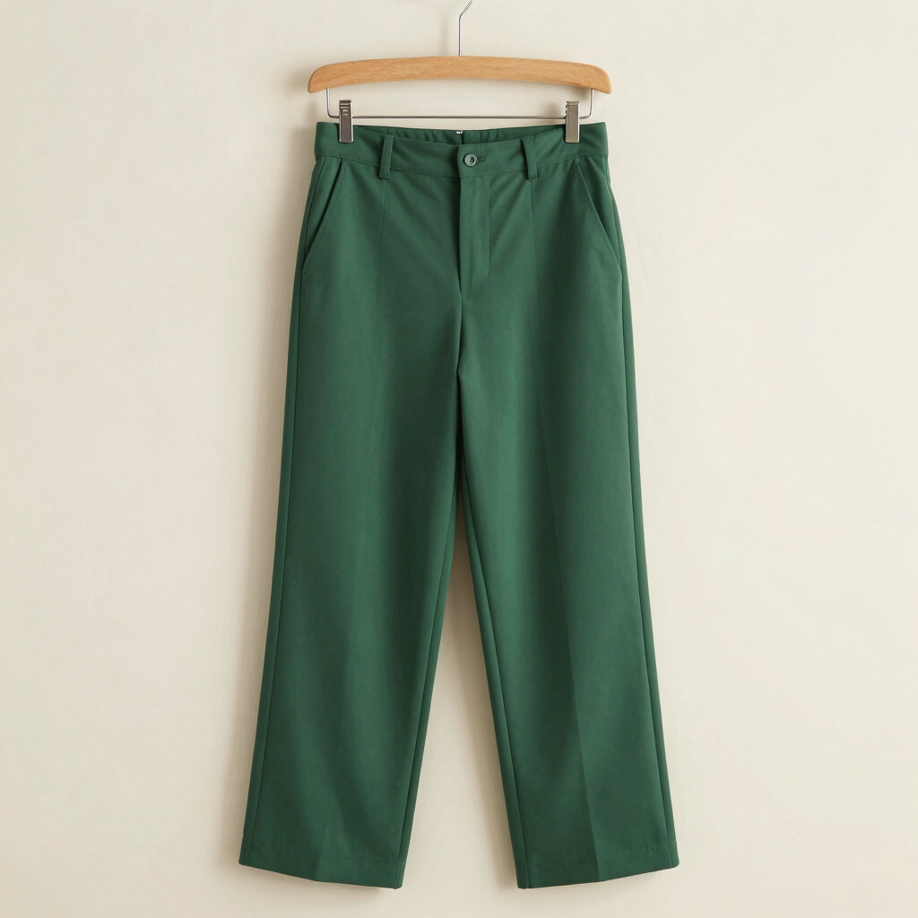 Forest Green Tailored Trouser