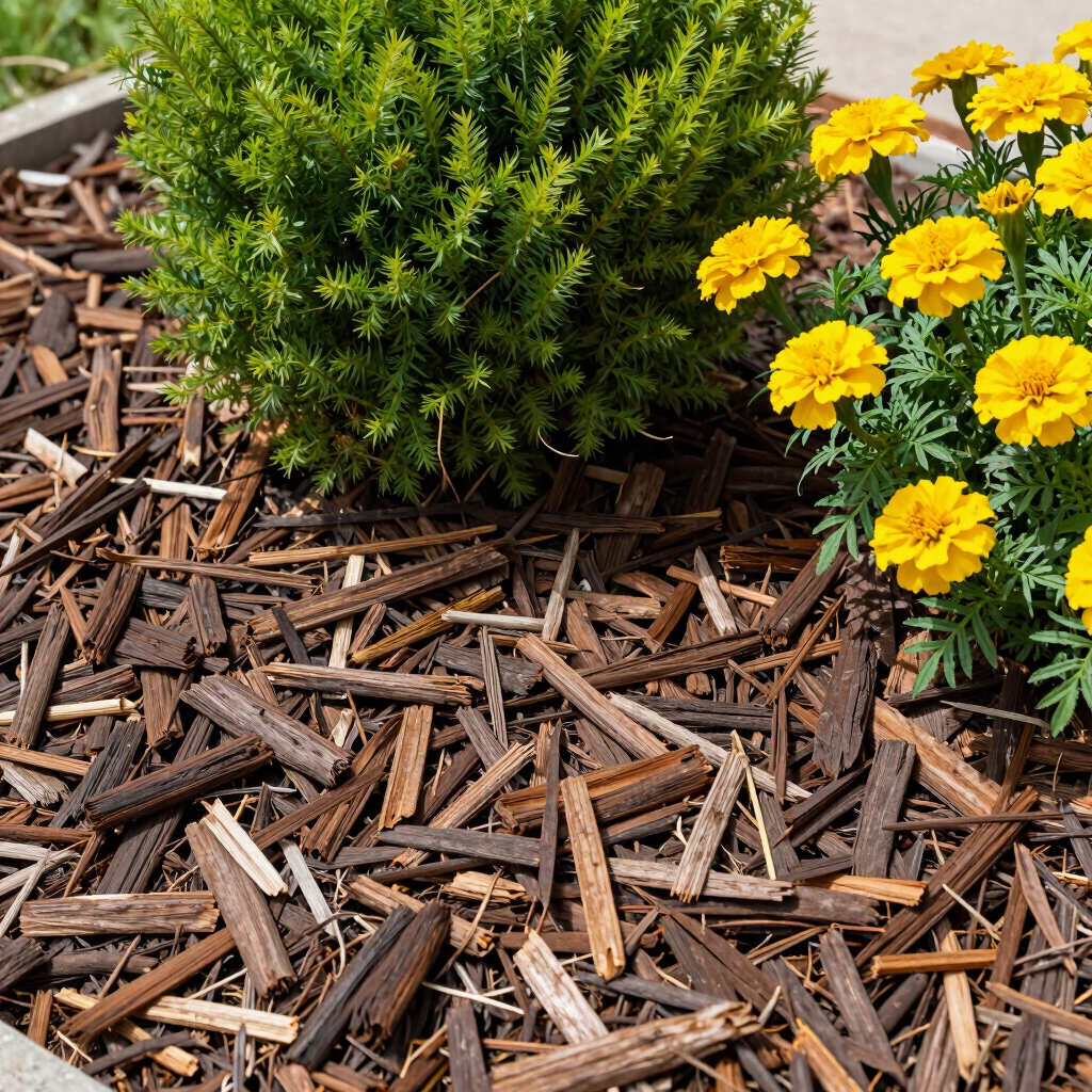 Premium Mulch Installation