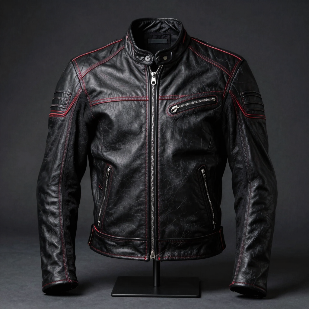 Overlord Leather Riding Jacket
