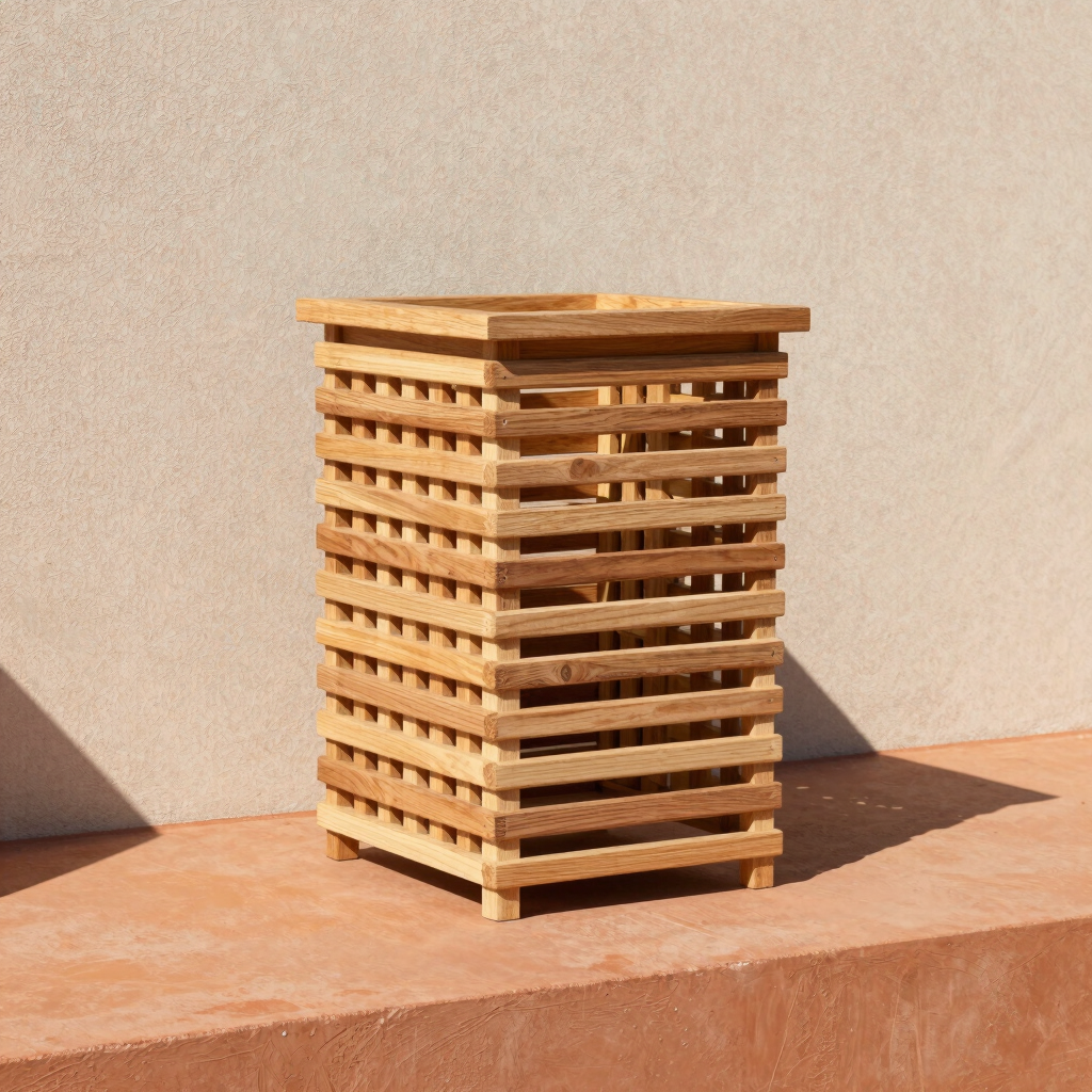Plinth Cedar Tower Planter