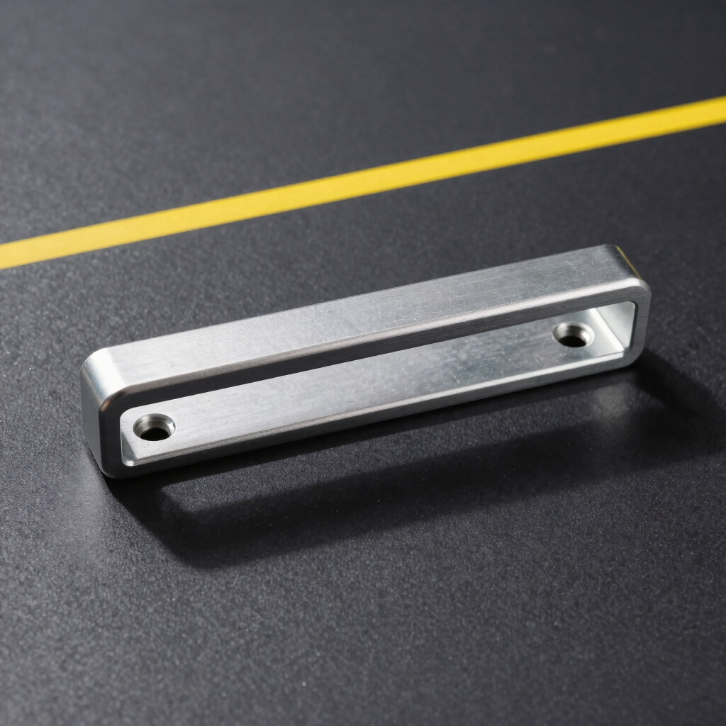 Raw Aluminum Sliding Door Pull
