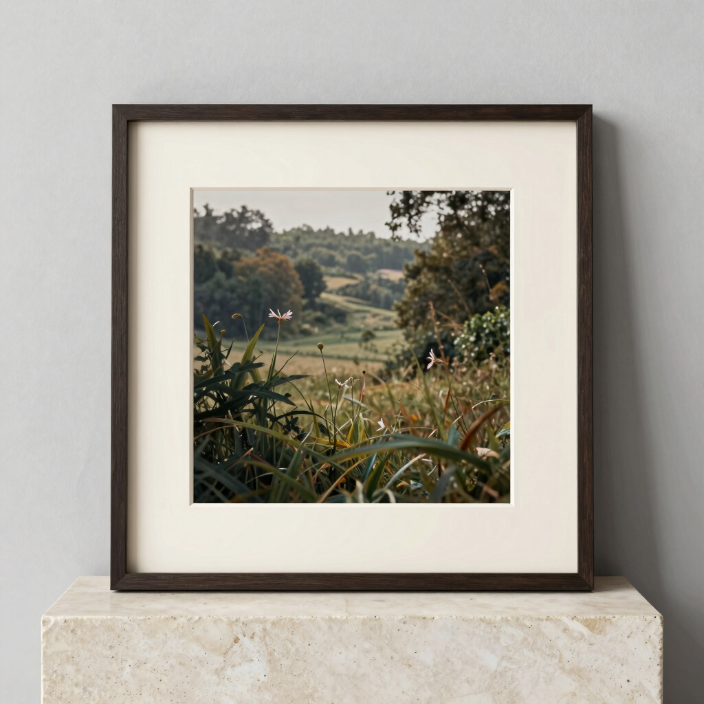 Tonal Horizon Silver Print
