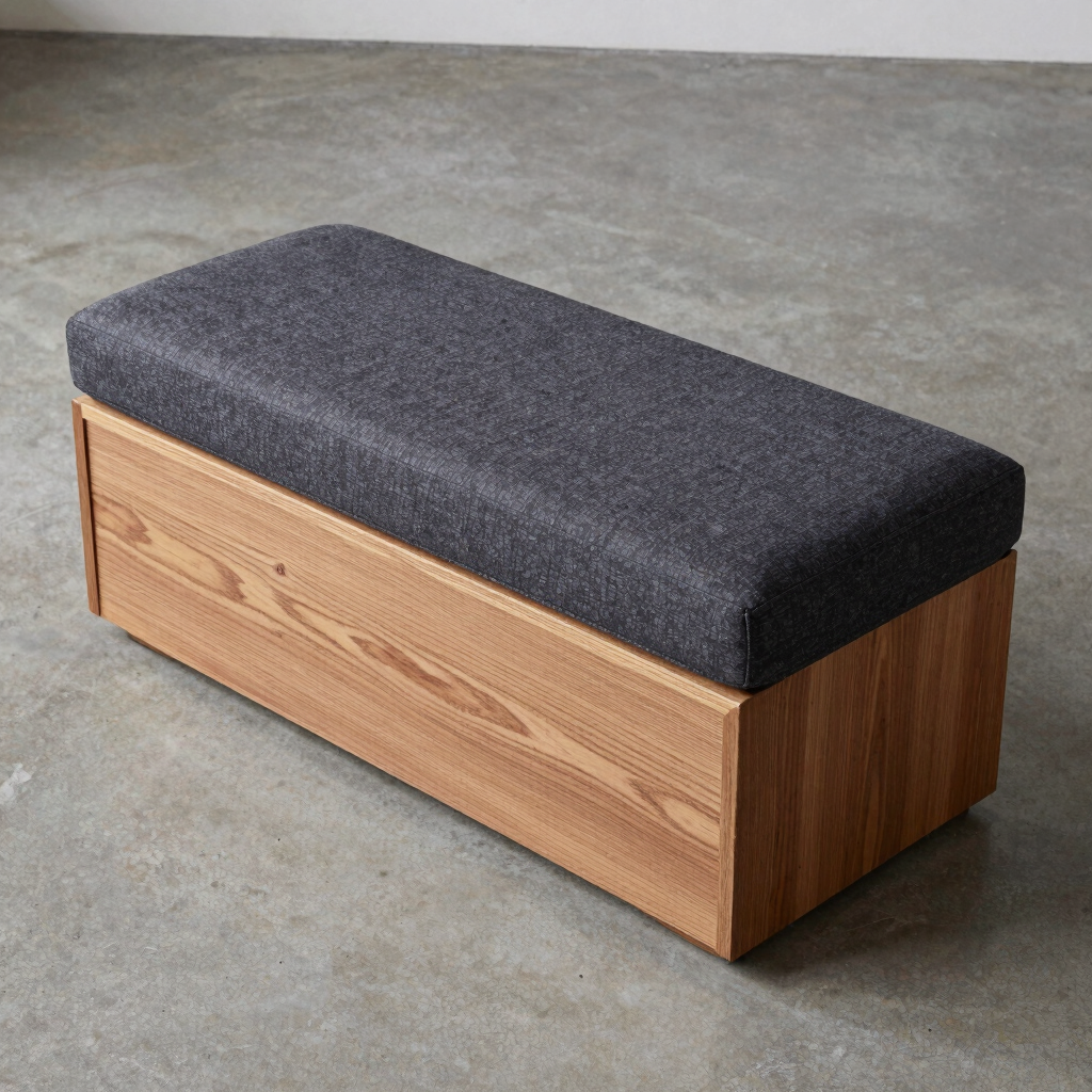 Conduit Storage Bedroom Bench