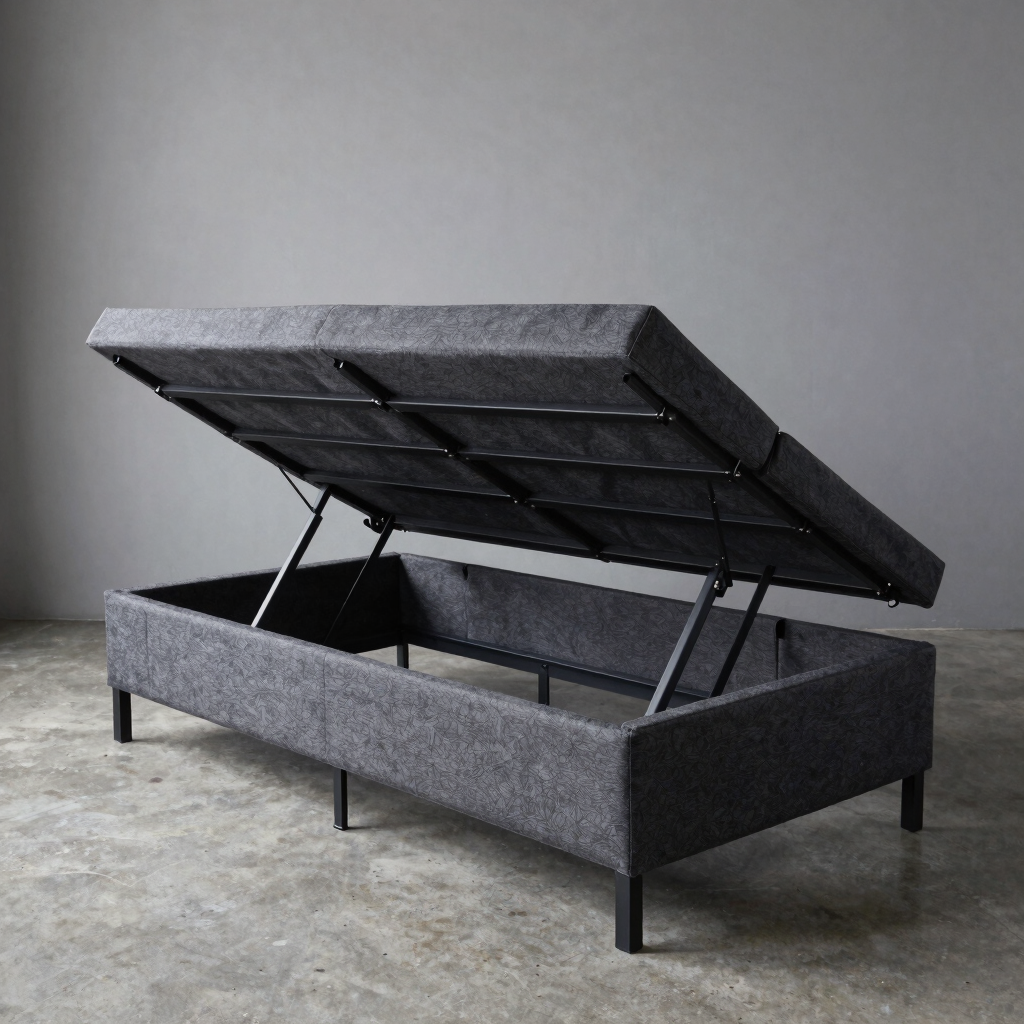 Gridline Lift-Up Storage Bed