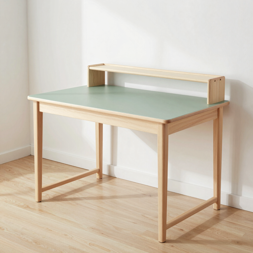 Haldon Gaming Desk in Soft Sage