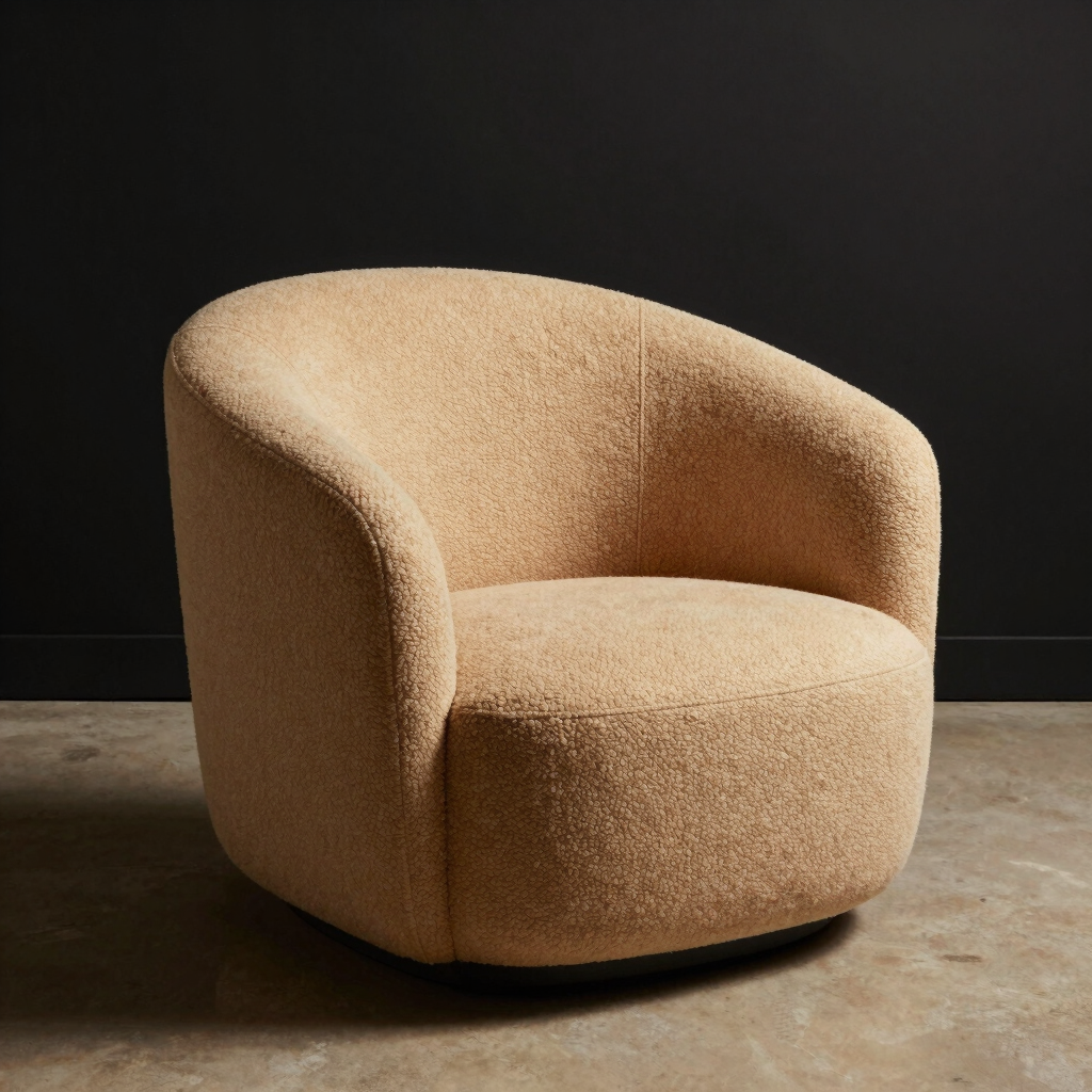 Sereno Bouclé Accent Chair