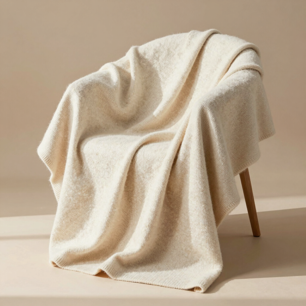 Bespoke Cashmere Throw Blanket