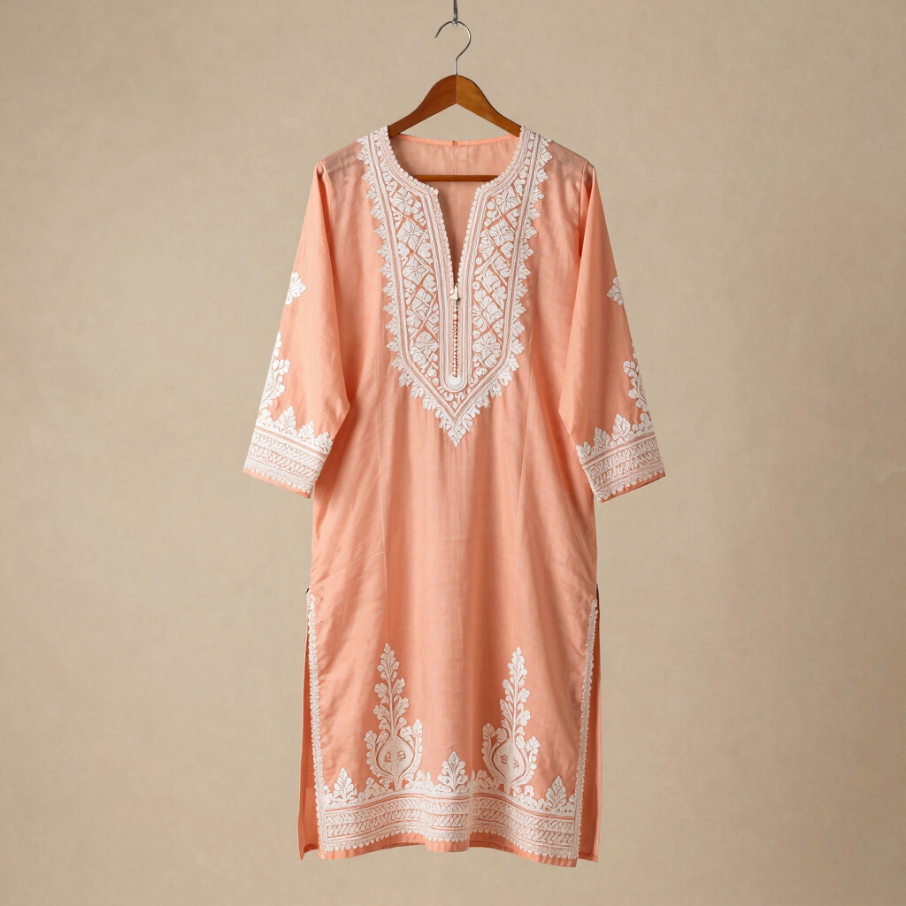 Peach Meadow Salwar Suit