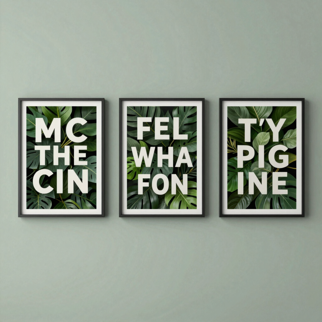 Vocabulary Growth Wall Poster Set