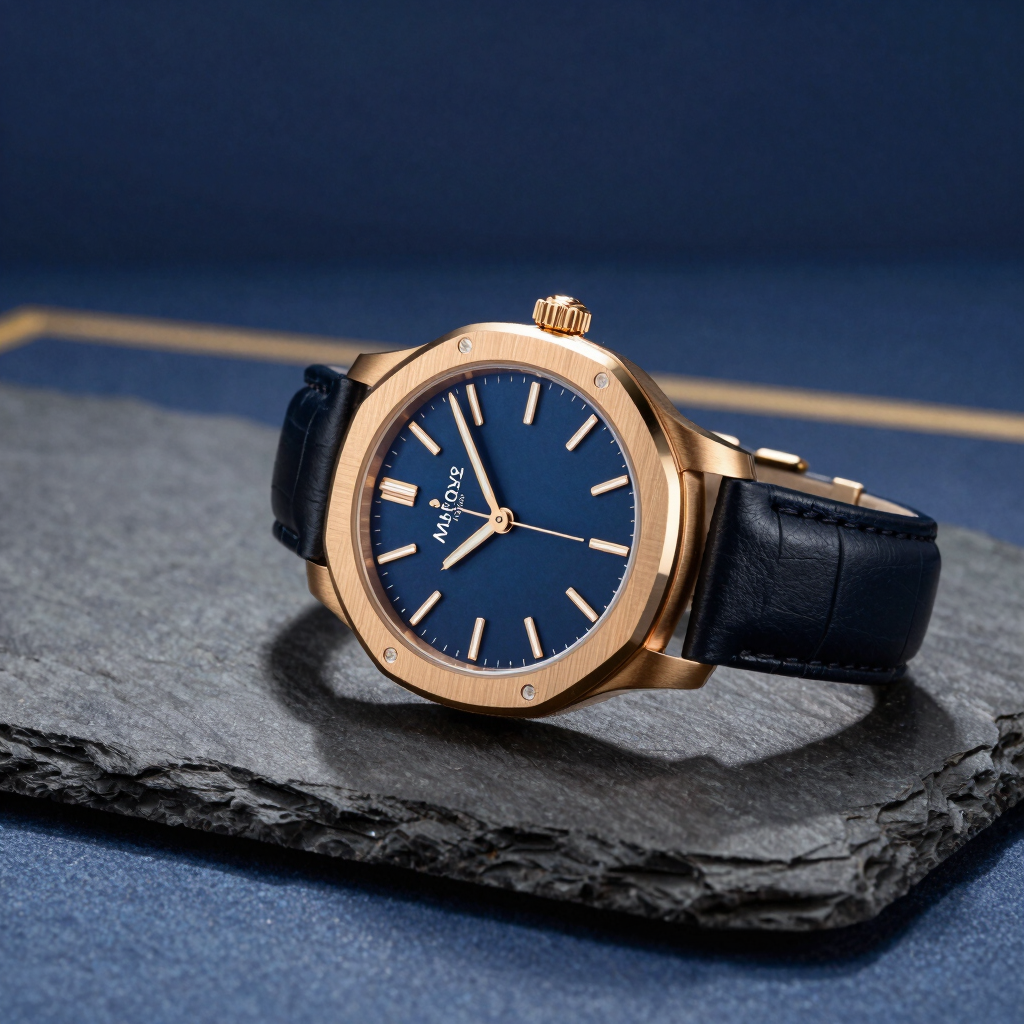 Nova Minimalist Gold Chronograph