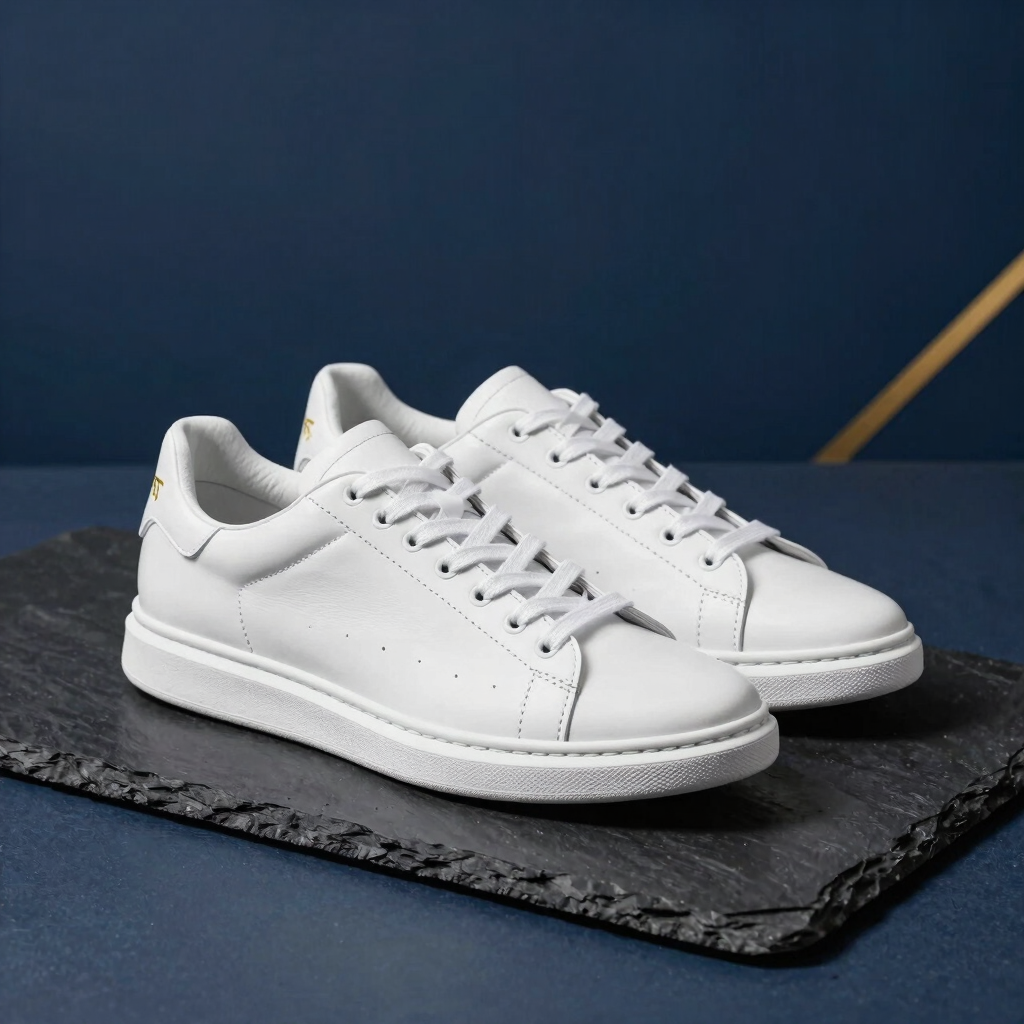 Aero Minimalist Leather Sneakers