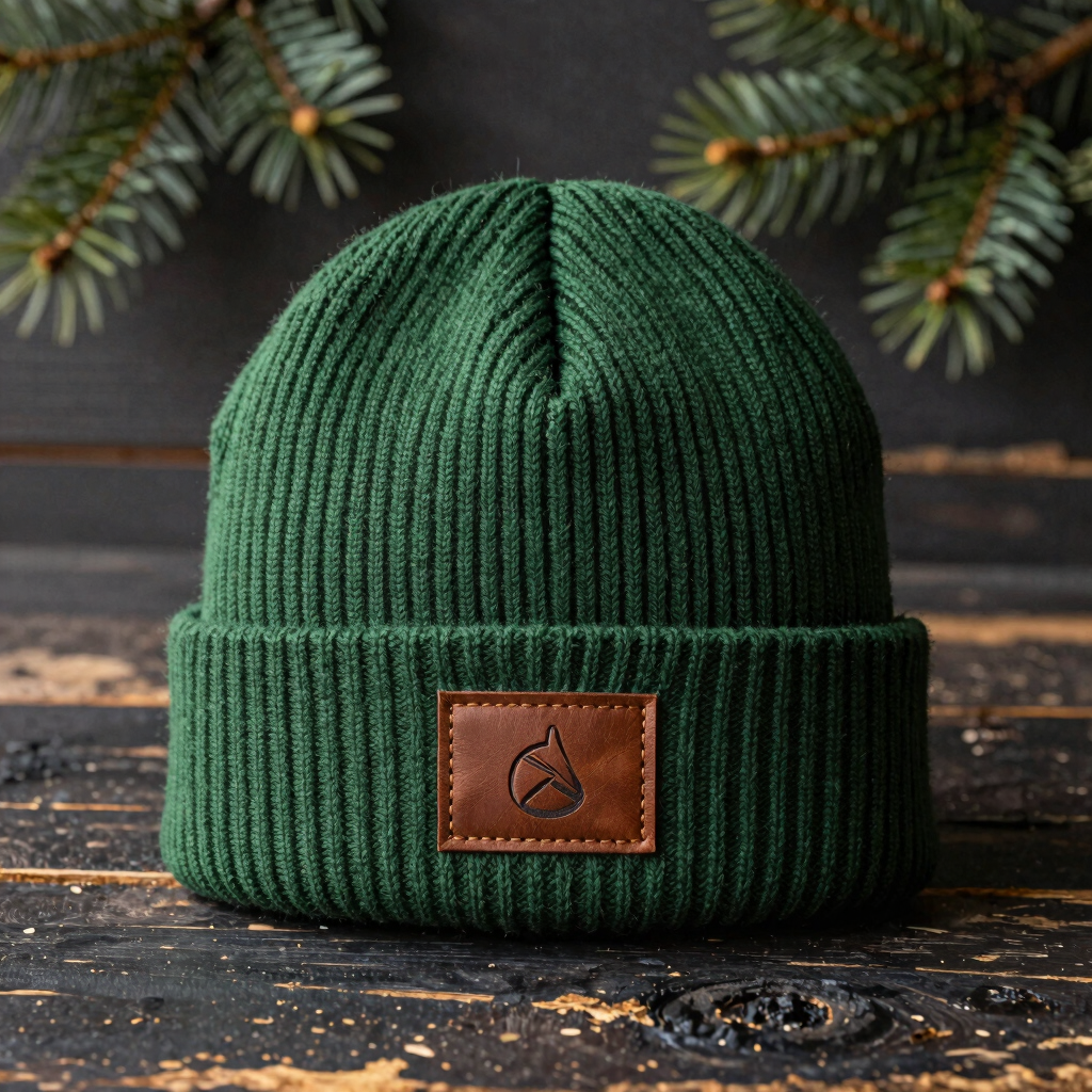 Mountain Ridge Wool Blend Beanie