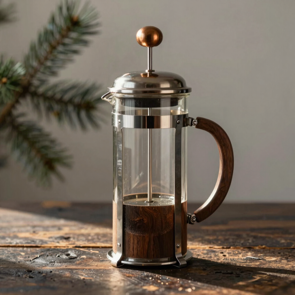 Pacific Northwest Walnut French Press