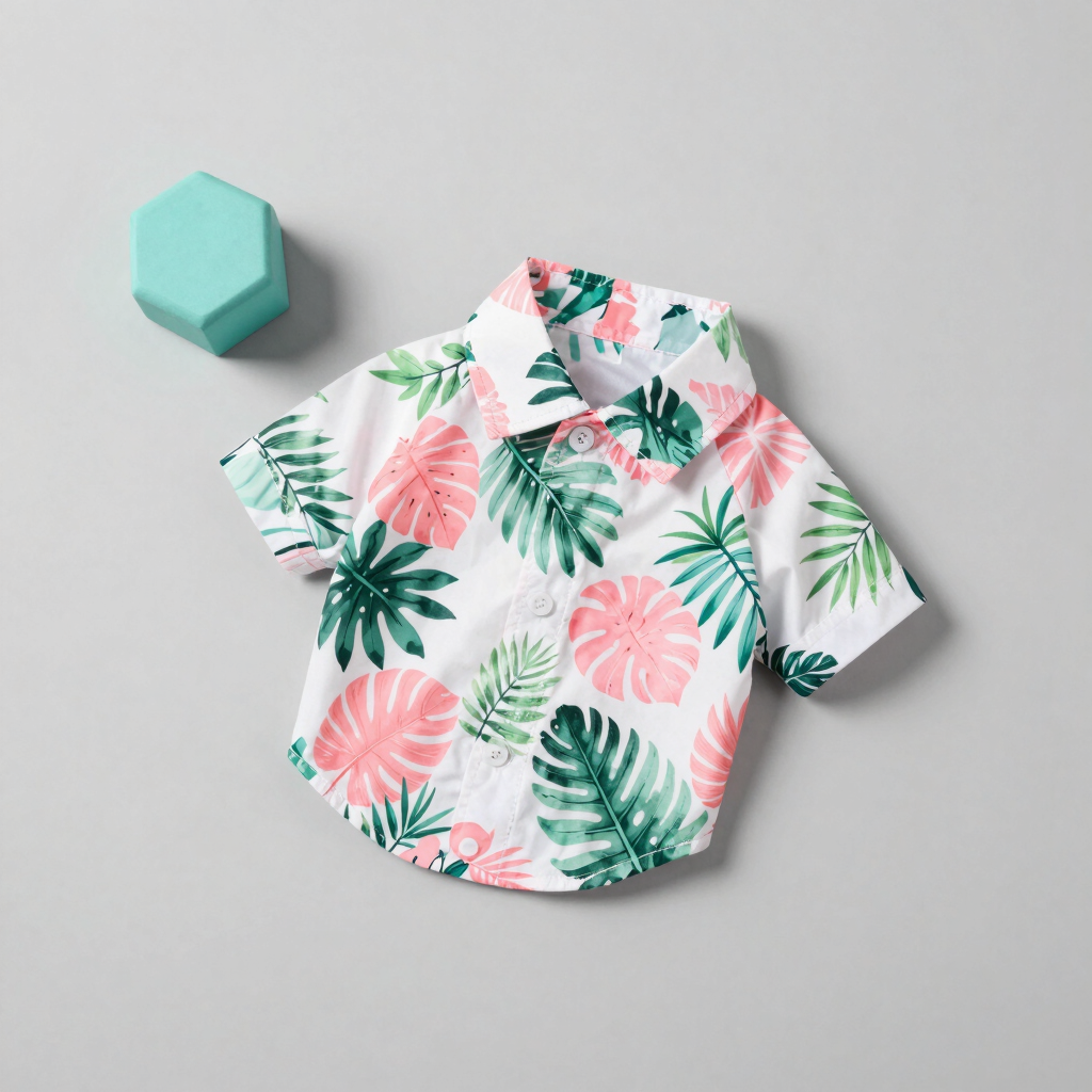 Camisa Playera Guayaba Tropical