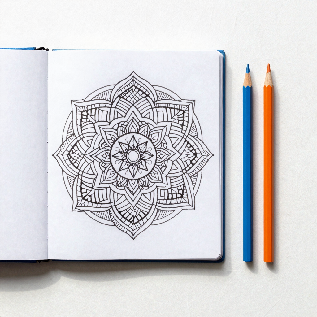 Symmetric Zen Geometric Patterns
