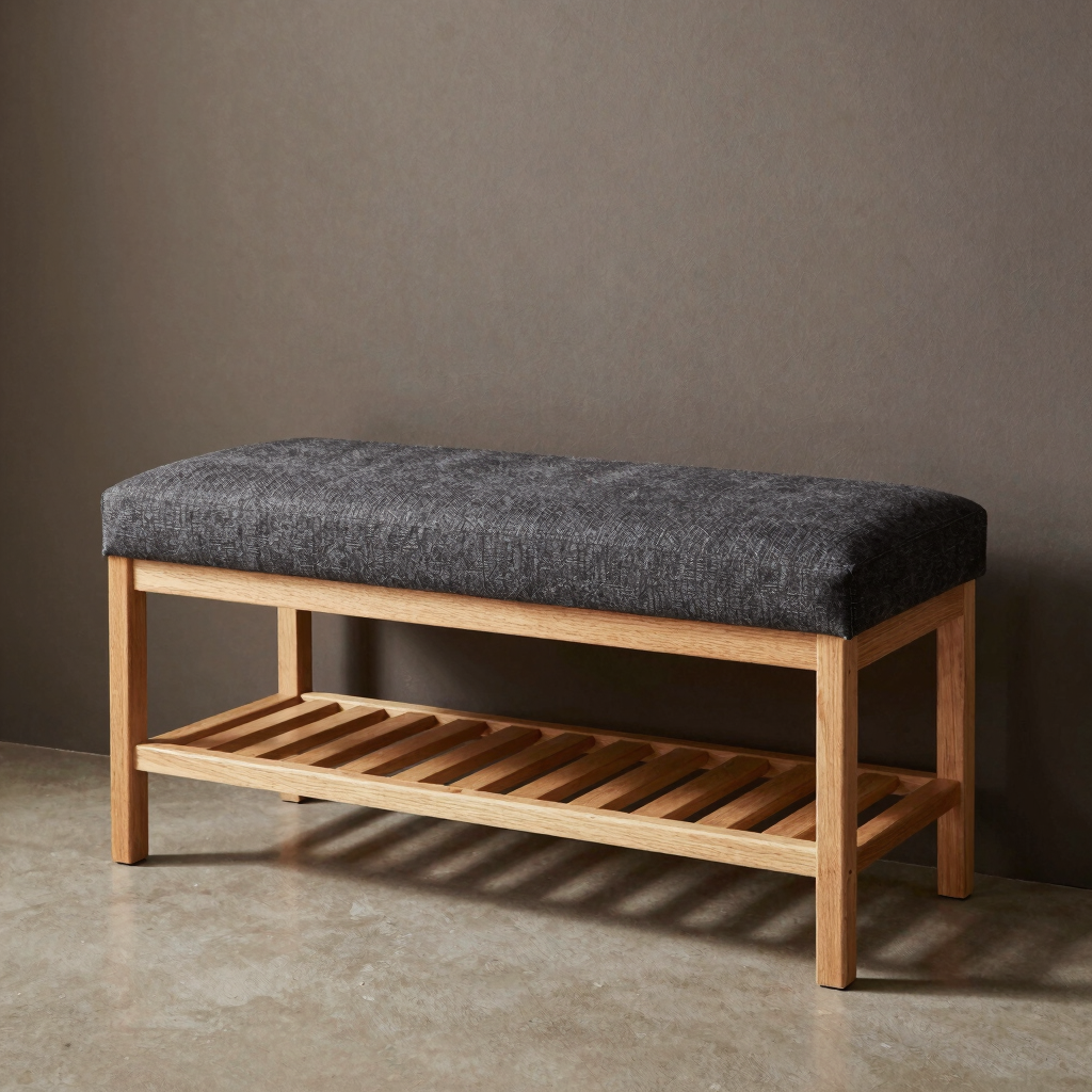 Vault Upholstered Bedroom Bench