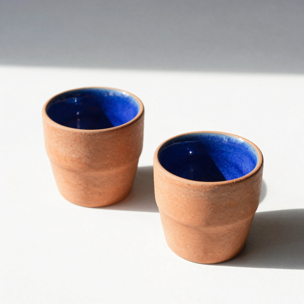 Chunky Terracotta Espresso Set