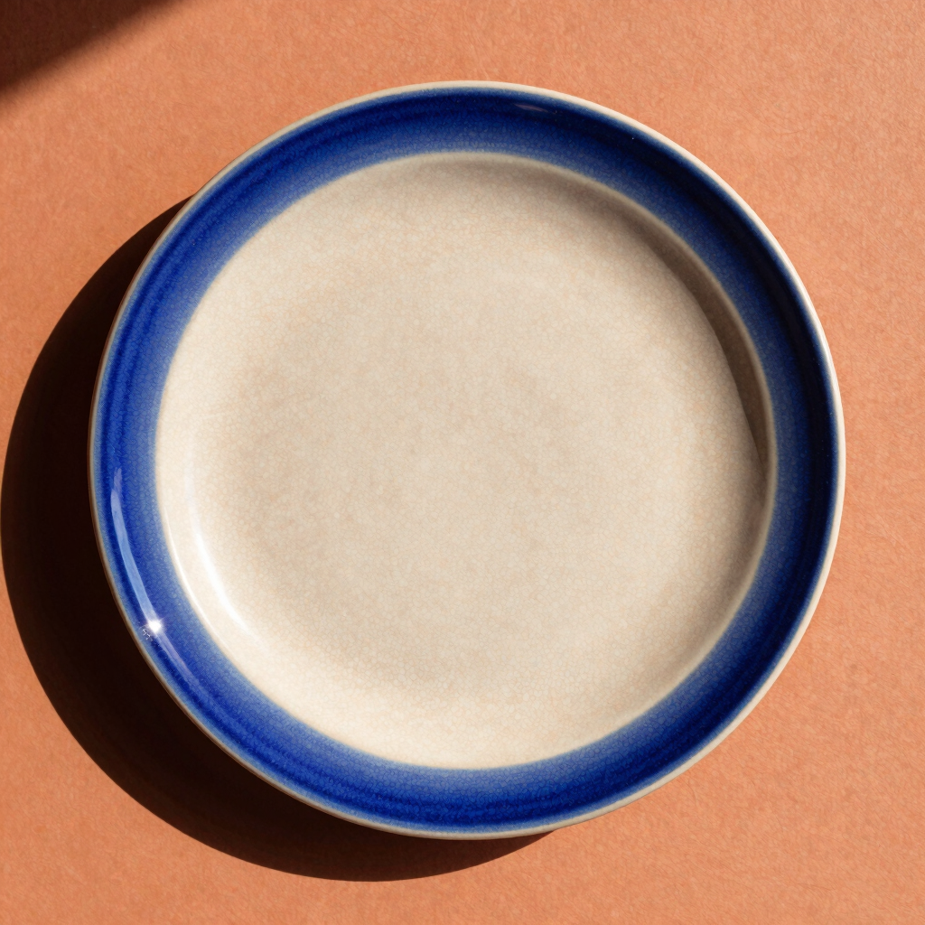 Cobalt Horizon Dinner Plate