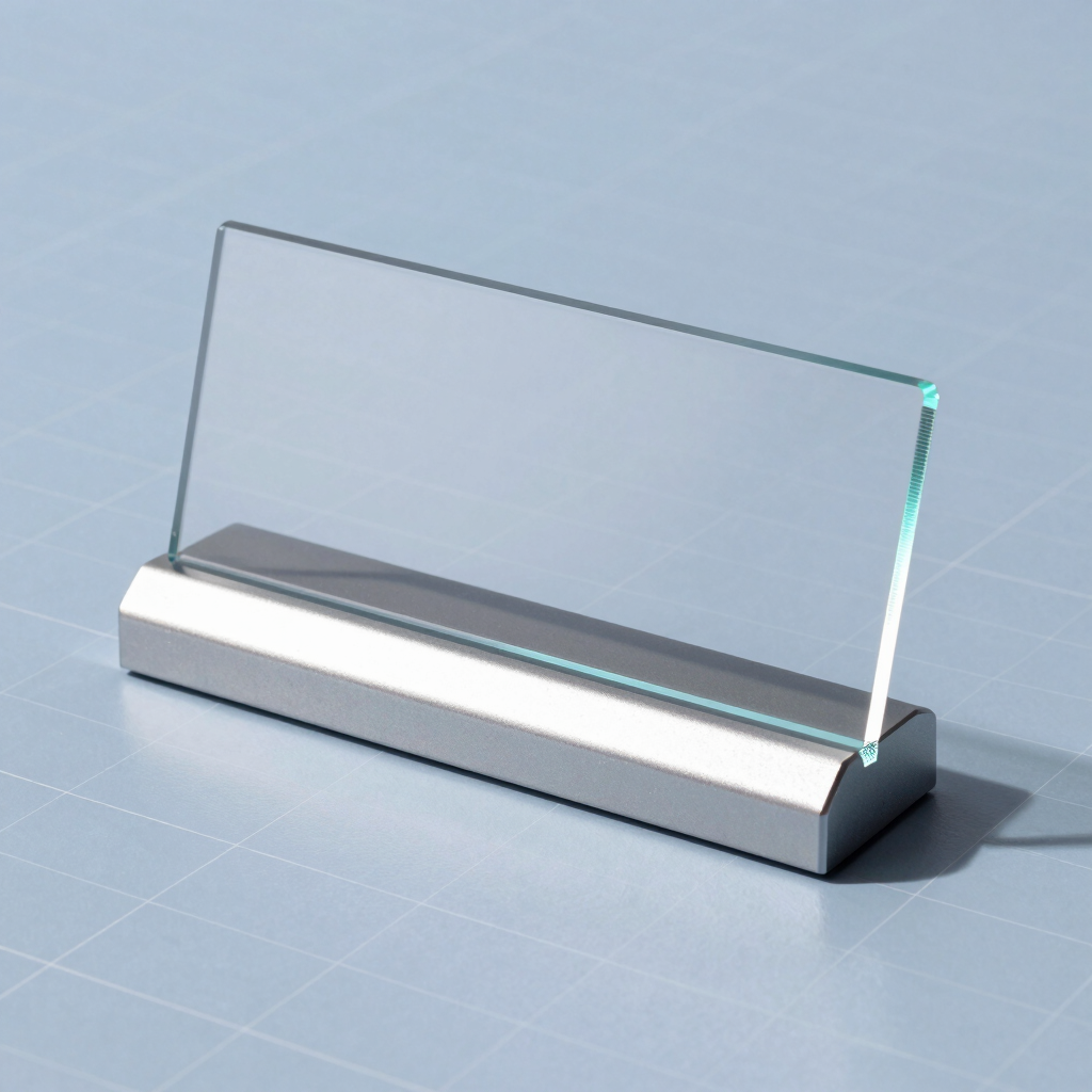 Placa de Escritorio en Aluminio y Acrílico
