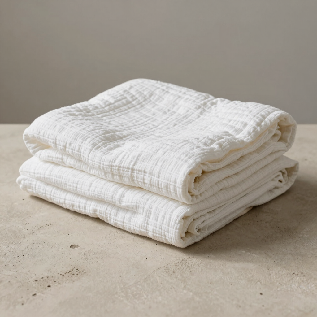 Unbleached Cotton Gauze Blanket