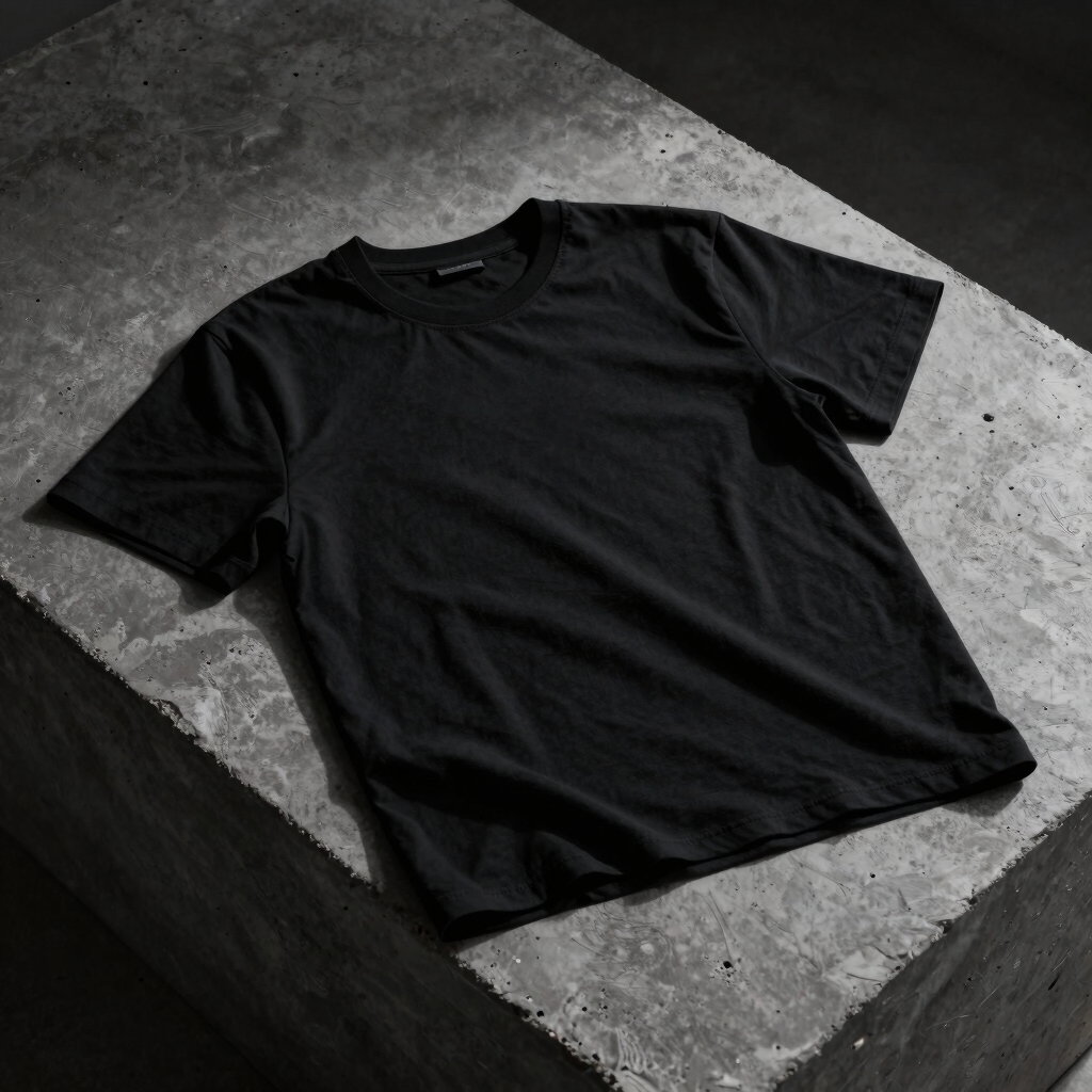 Mercerized Drop-Shoulder Tee