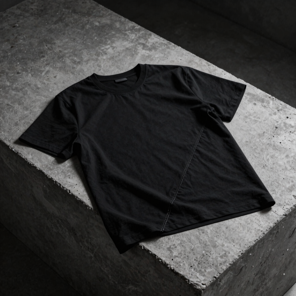 Asymmetrical Panel Tee