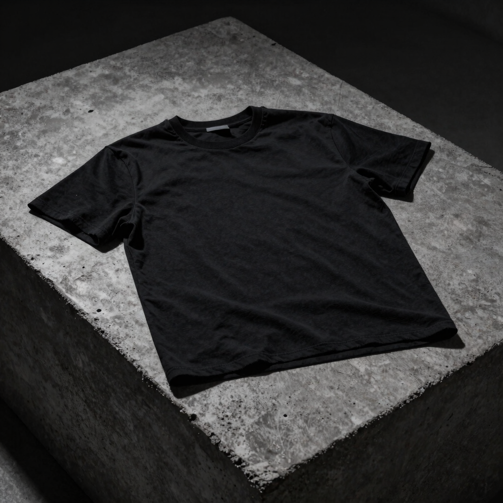 Heavyweight Raw-Edge Tee