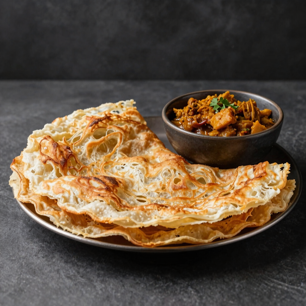 Malabar Parotta with Veg Kurma