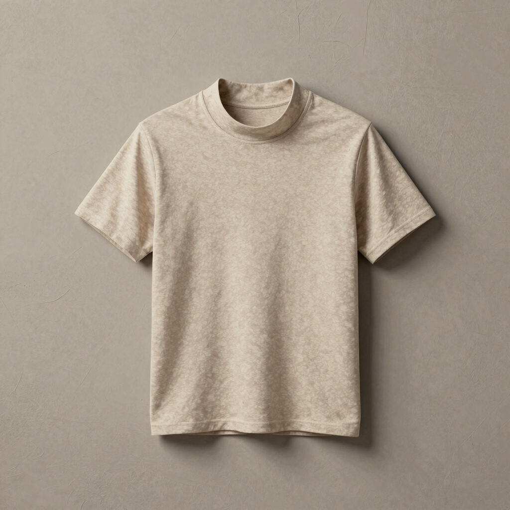 Heavyweight Mock Neck Tee