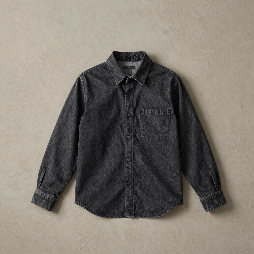 Raw Denim Work Shirt