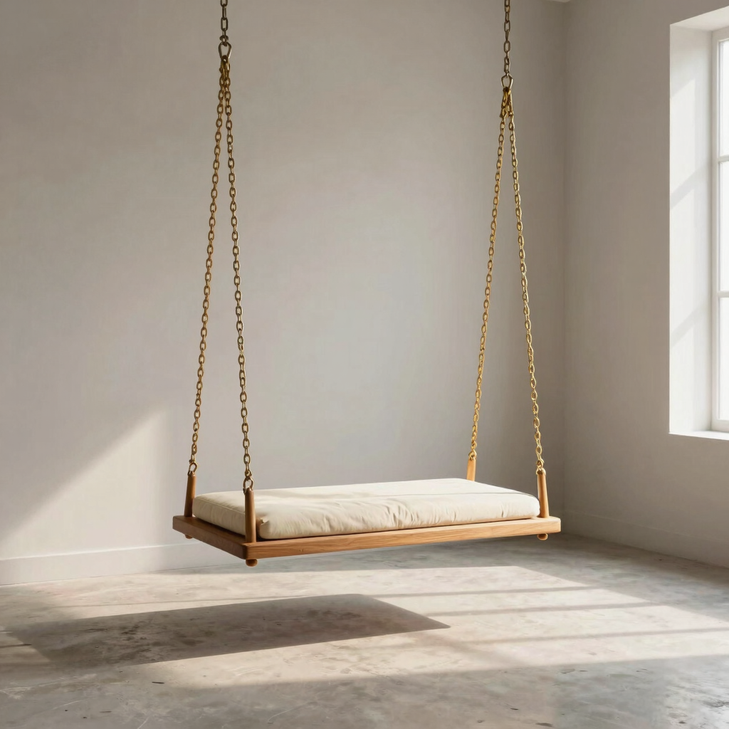 Traditional Sheesham Wooden Jhula Swing