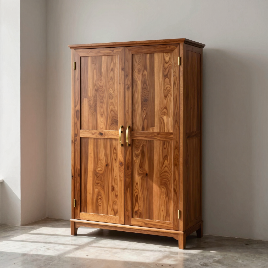 Heritage 4 Door Solid Wardrobe