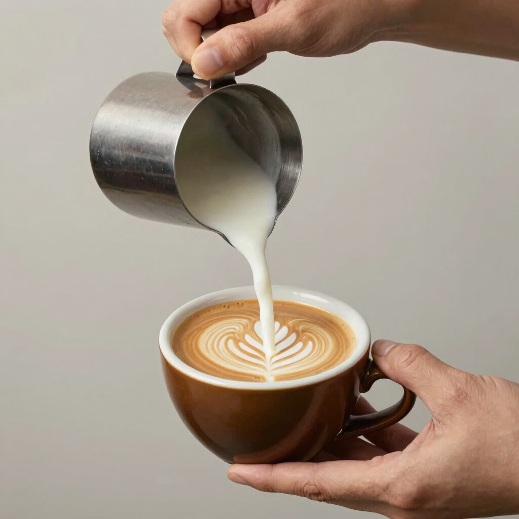 Pieno plakimo ir Latte Art pagrindai