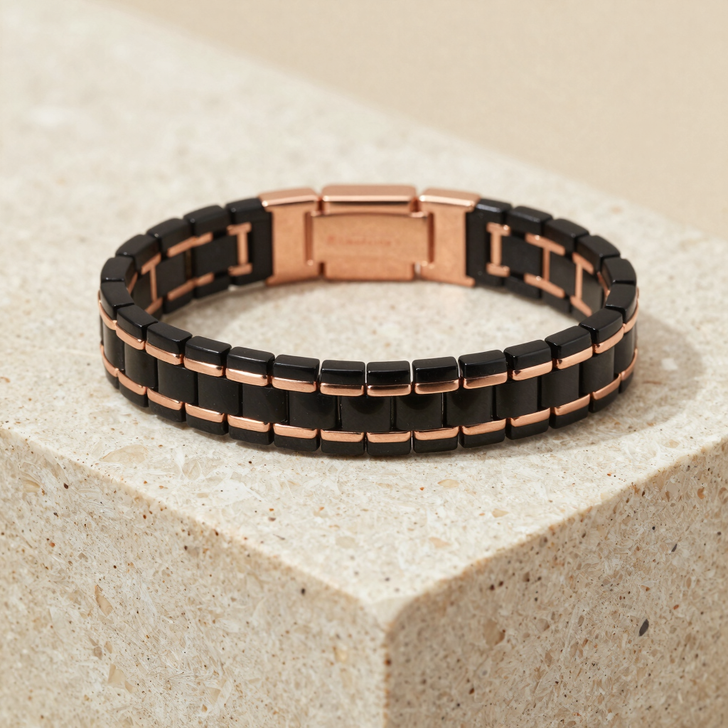 Bracelet Homme Titan Noir