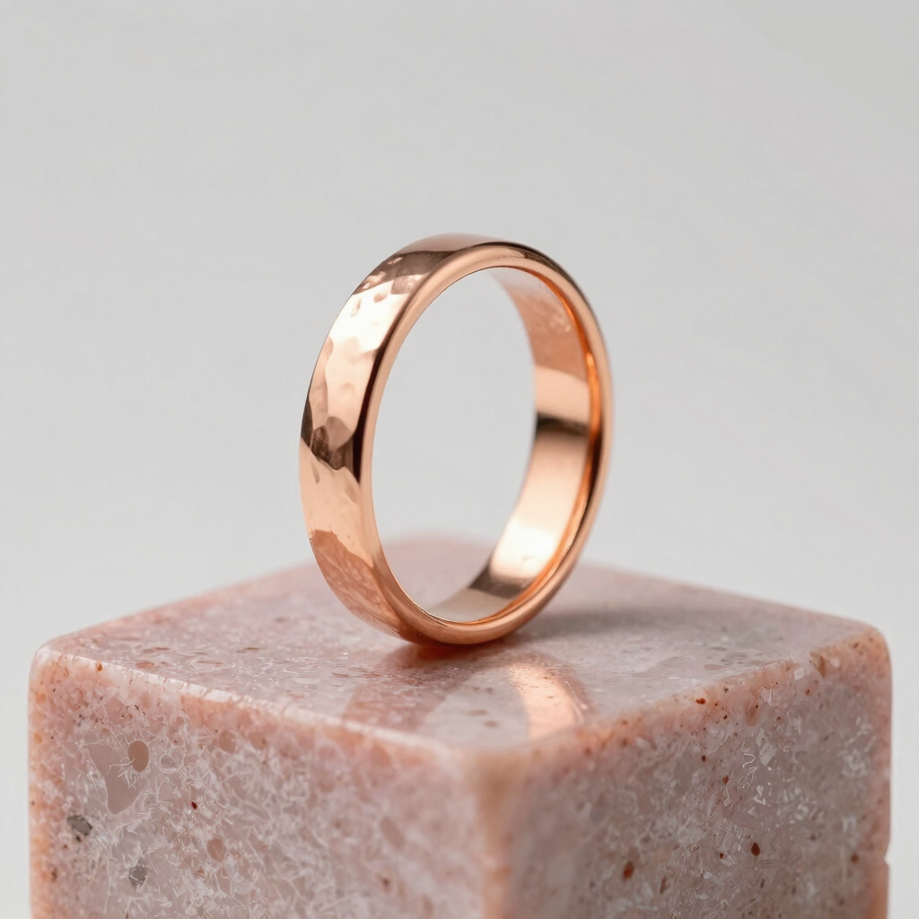 Bague Martelée Océane