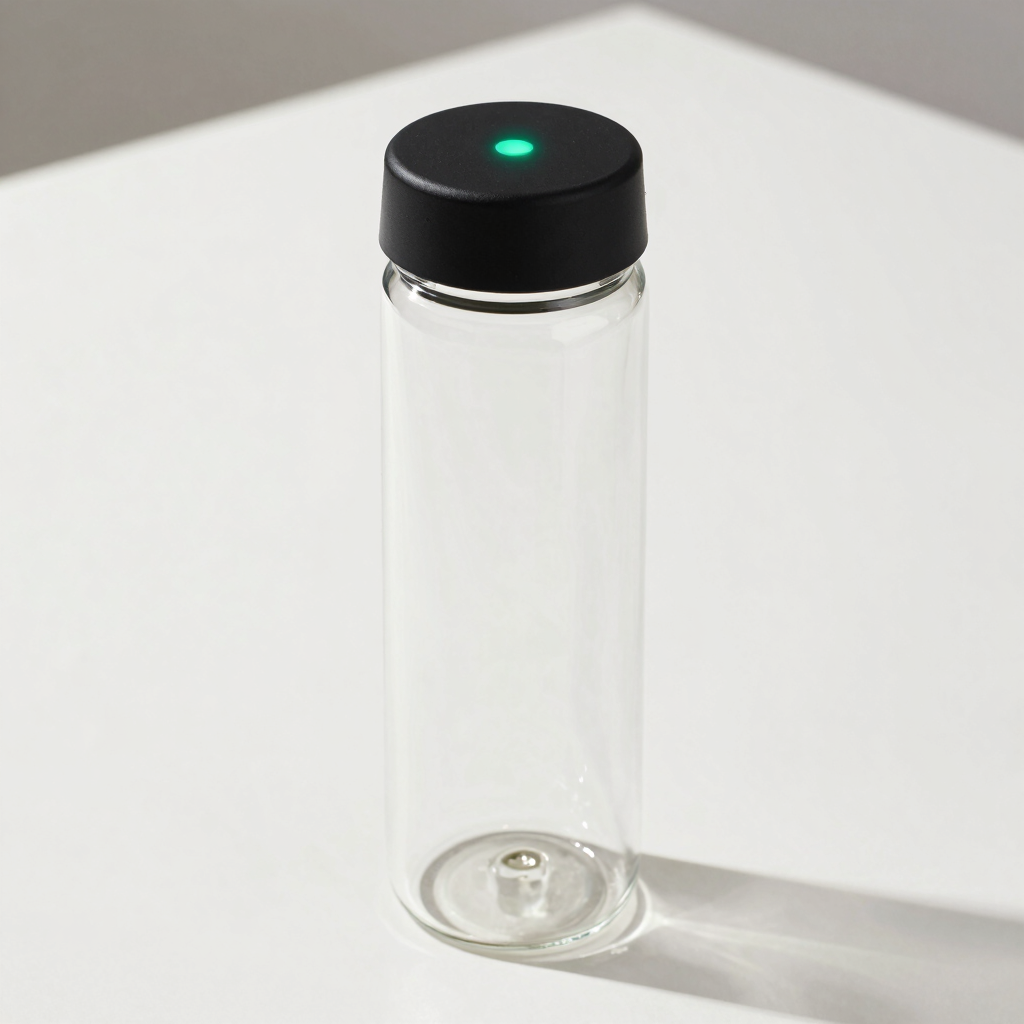 LuminaGlass Smart Water Bottle