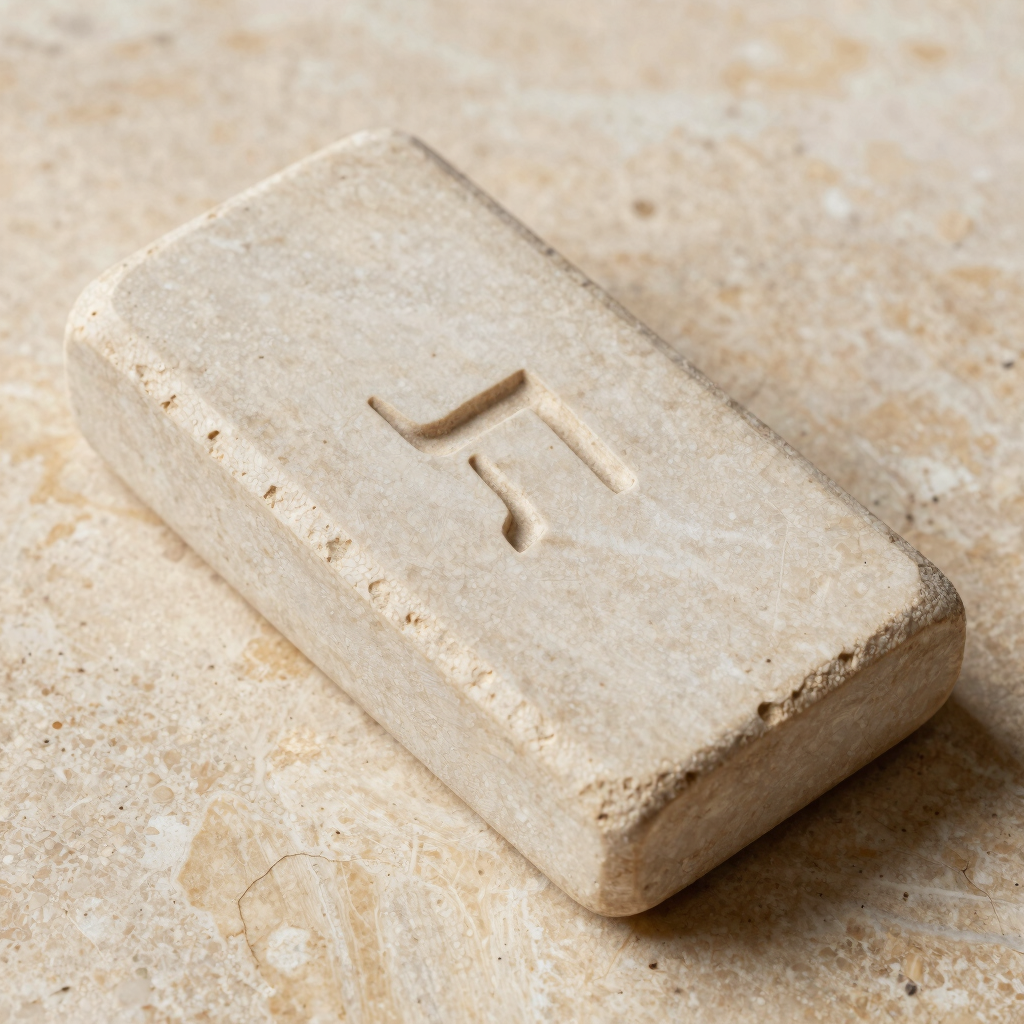 The Jerusalem Stone Mezuzah Case