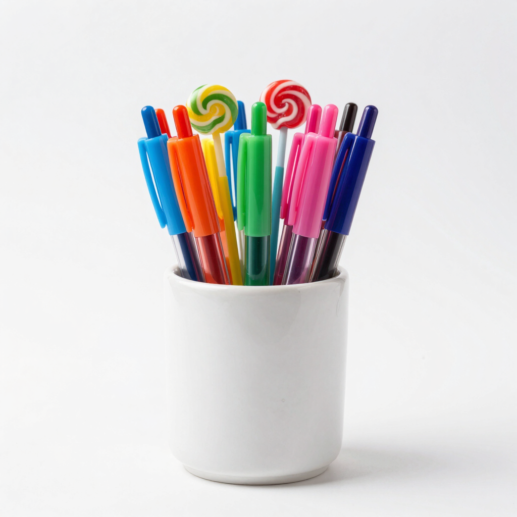 RELKO Lolli Pop Kids Novelty Pen