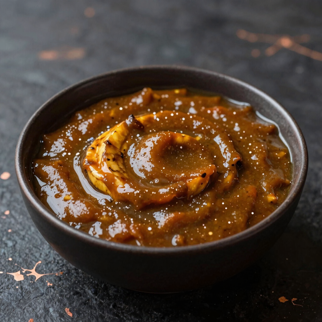 Foutou Banane et Sauce Graine