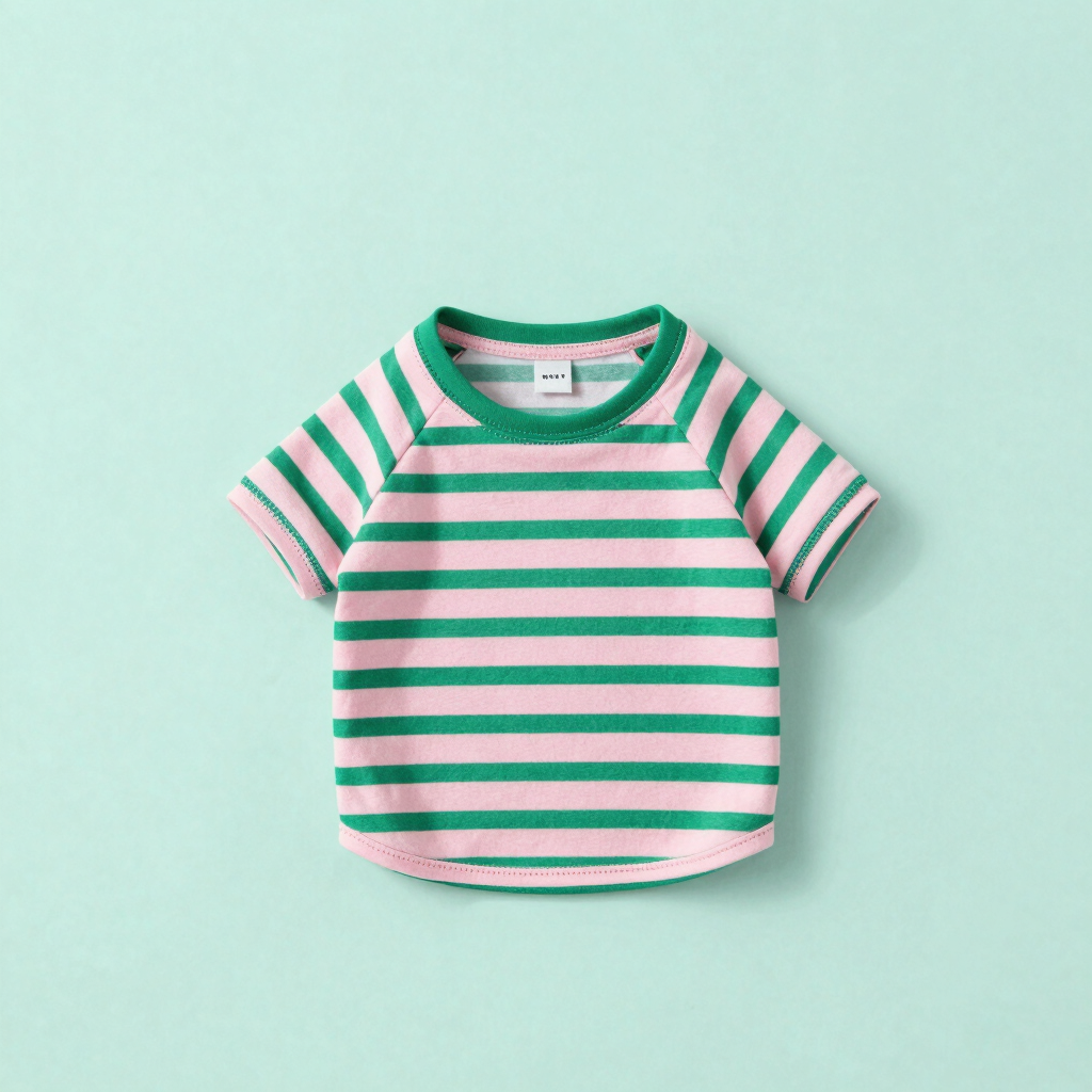 Playera de Paseo Rayas Alegres