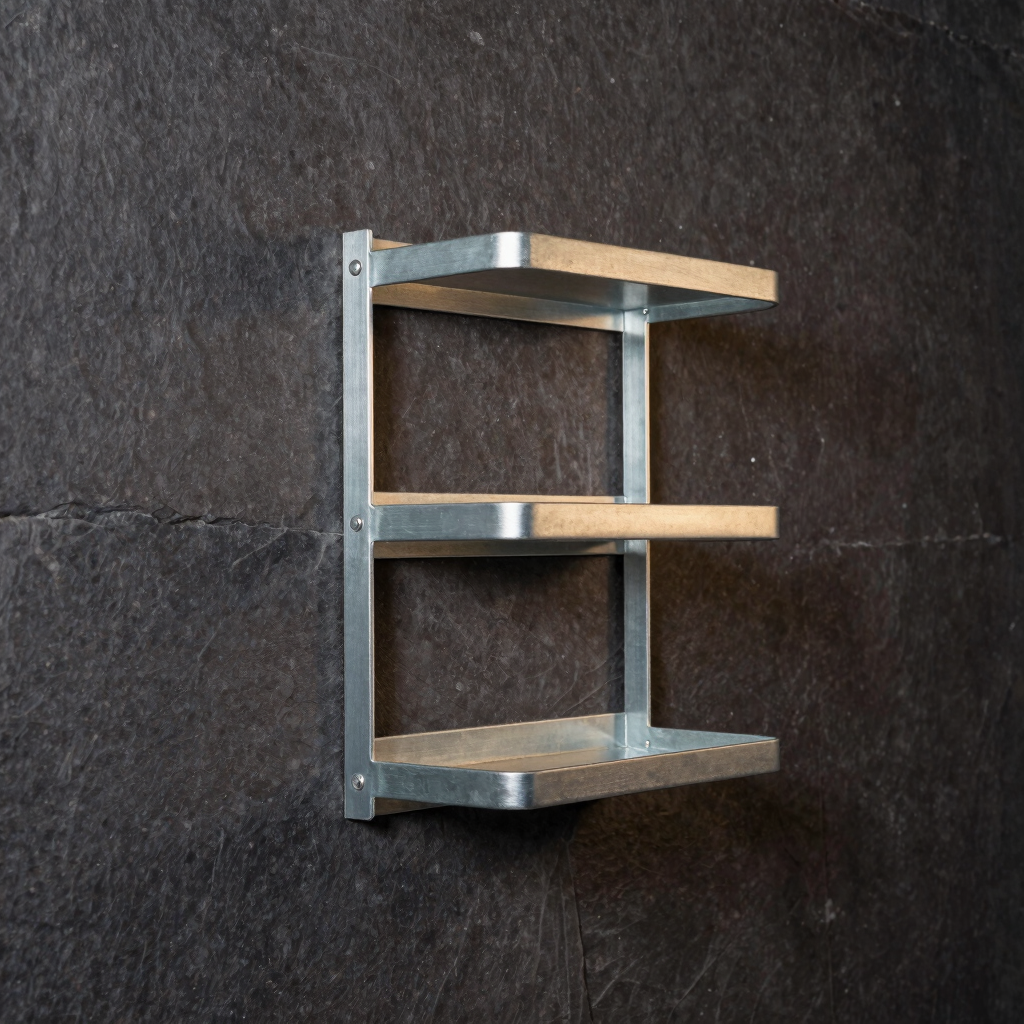 Modular Steel Wall Mount Planter Rack