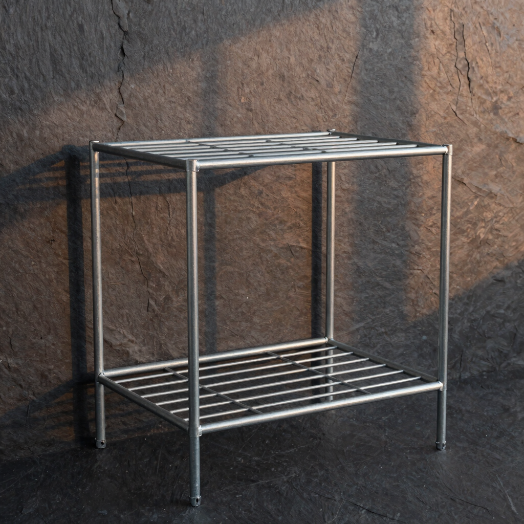 Industrial Grid Wall Flower Planter