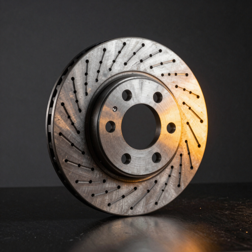Cross-Drilled Sport Brake Rotor