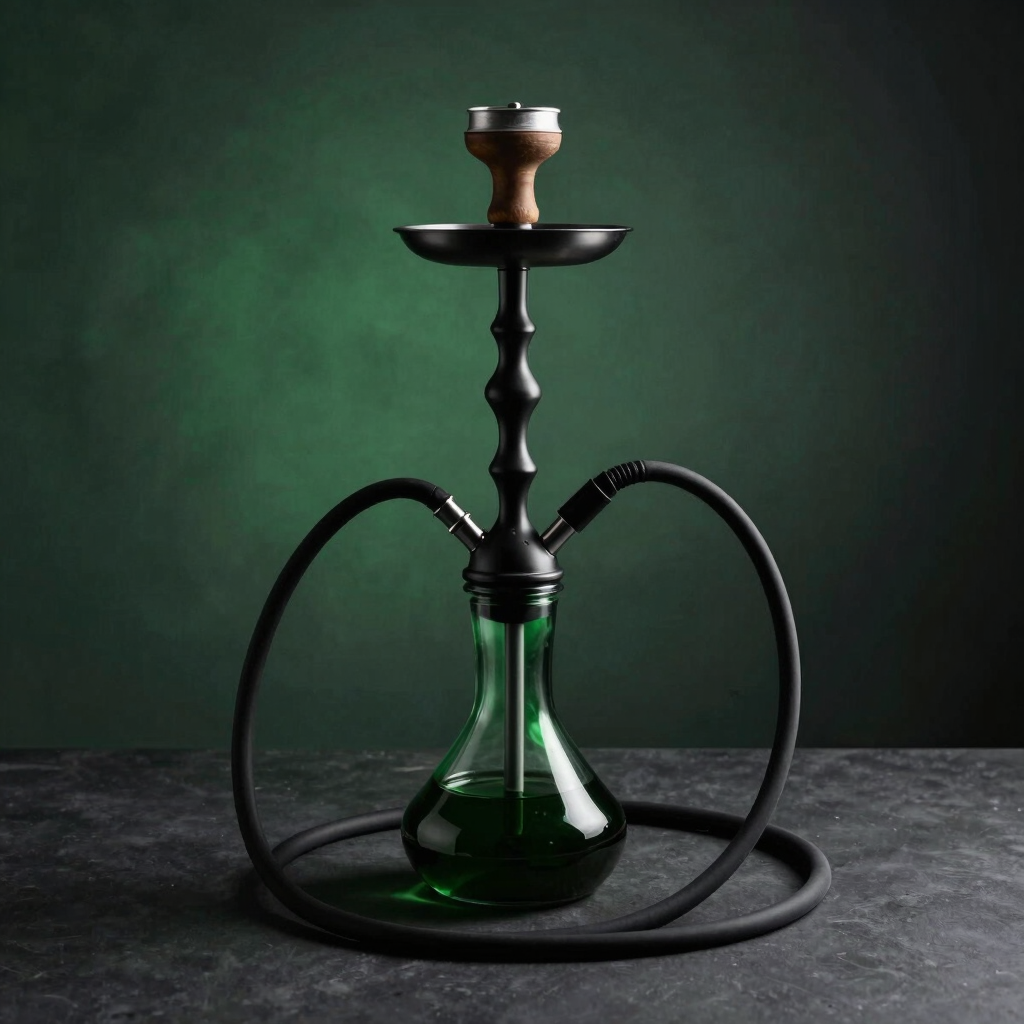 Monolith Obsidian Pipe Hookah