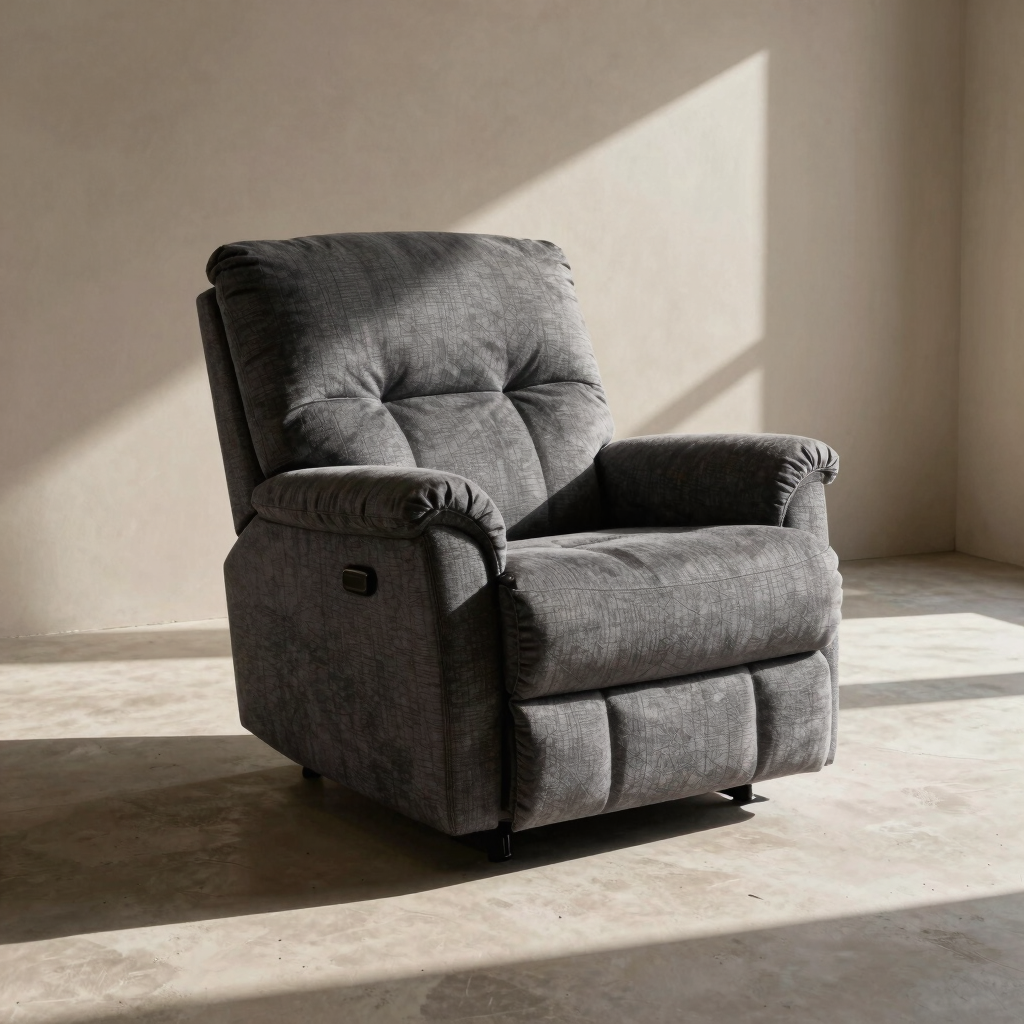 Monolith Channel Tufted Recliner