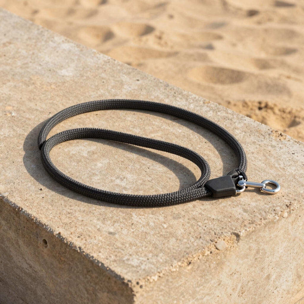 Charcoal Alpine Rope Leash