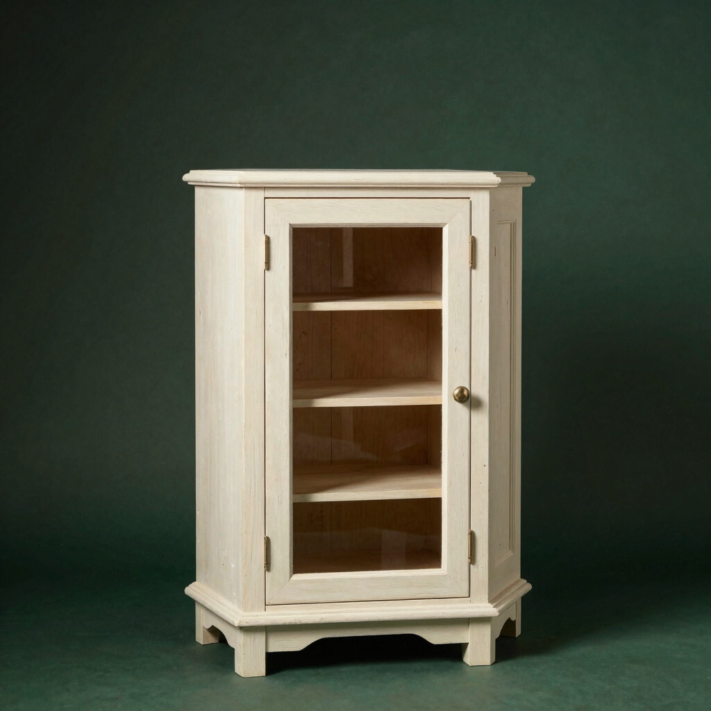 Nook Oak Corner Wine Cabinet